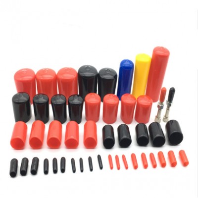 Pvc Rubber Cap Screw Thread Protective Cap Elastic Protective Sleeve