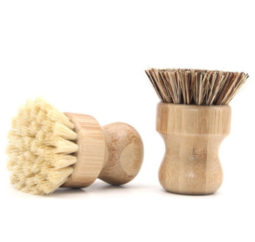 Kitchen bamboo sisal Brush Set Floor Vegetable Dish Bottle Pot Brush